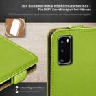moex Flip Case Samsung Galaxy S20 Klapphülle Leder Optik – Weiteres Produktbild 3