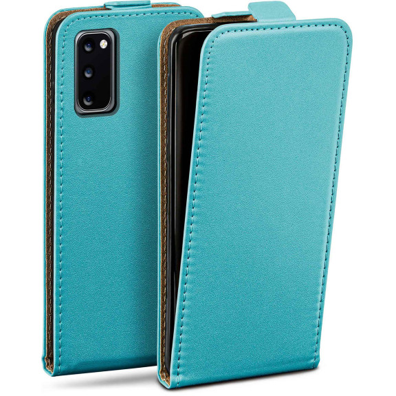 moex Flip Case Samsung Galaxy S20 Klapphülle Leder Optik – Weiteres Produktbild 1 moex Flip Case Samsung Galaxy S20 Klapphülle Leder Optik – Weiteres Produktbild 1