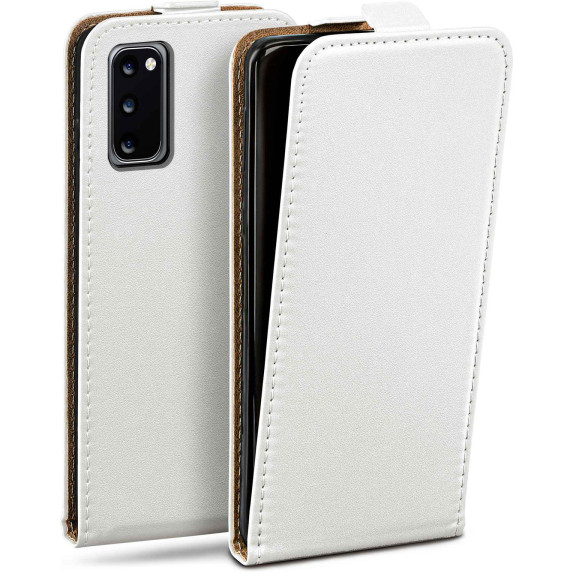 moex Flip Case Samsung Galaxy S20 Klapphülle Leder Optik – Weiteres Produktbild 1