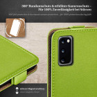 moex Flip Case Samsung Galaxy S20 5G Klapphülle Leder Optik – Weiteres Produktbild 3