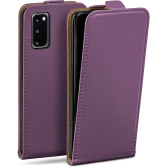 moex Flip Case Samsung Galaxy S20 5G Klapphülle Leder Optik – Indigo-Violet moex Flip Case Samsung Galaxy S20 5G Klapphülle Leder Optik – Indigo-Violet