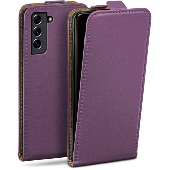 moex Flip Case Samsung Galaxy S21 FE 5G Klapphülle Leder Optik – Indigo-Violet moex Flip Case Samsung Galaxy S21 FE 5G Klapphülle Leder Optik – Indigo-Violet