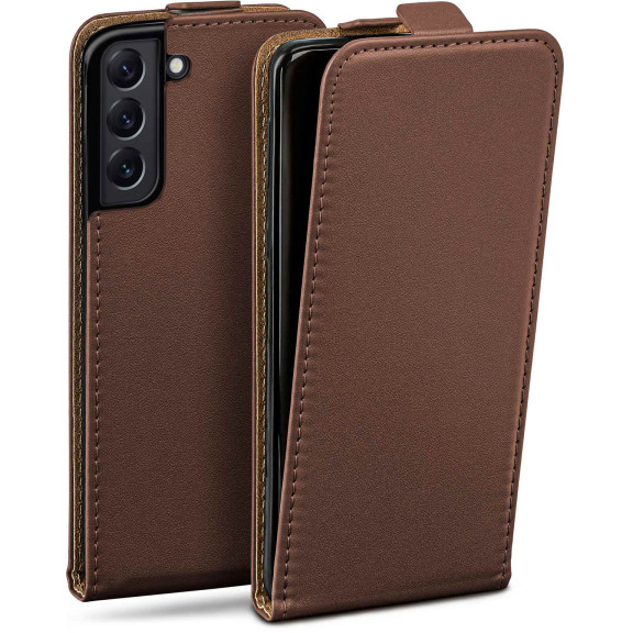 moex Flip Case Samsung Galaxy S22 Plus Klapphülle Leder Optik – Weiteres Produktbild 1 moex Flip Case Samsung Galaxy S22 Plus Klapphülle Leder Optik – Weiteres Produktbild 1