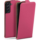 moex Flip Case Samsung Galaxy S22 Plus Klapphülle Leder Optik – Weiteres Produktbild 1