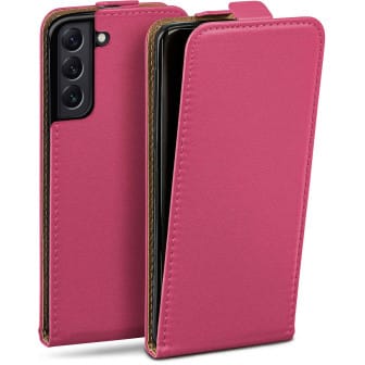 moex Flip Case Samsung Galaxy S22 Plus Klapphülle Leder Optik – Berry-Fuchsia moex Flip Case Samsung Galaxy S22 Plus Klapphülle Leder Optik – Berry-Fuchsia