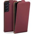 moex Flip Case Samsung Galaxy S22 Klapphülle Leder Optik – Weiteres Produktbild 1