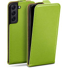 moex Flip Case Samsung Galaxy S22 Klapphülle Leder Optik – Weiteres Produktbild 1