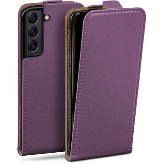 moex Flip Case Samsung Galaxy S22 Klapphülle Leder Optik – Indigo-Violet moex Flip Case Samsung Galaxy S22 Klapphülle Leder Optik – Indigo-Violet