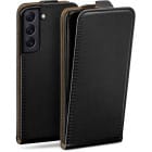 moex Flip Case Samsung Galaxy S22 Klapphülle Leder Optik – Weiteres Produktbild 1