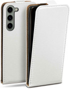 moex Flip Case Samsung Galaxy S23 Plus Klapphülle Leder Optik – Weiteres Produktbild 1
