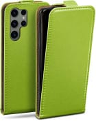 moex Flip Case Samsung Galaxy S23 Ultra Klapphülle Leder Optik – Weiteres Produktbild 1