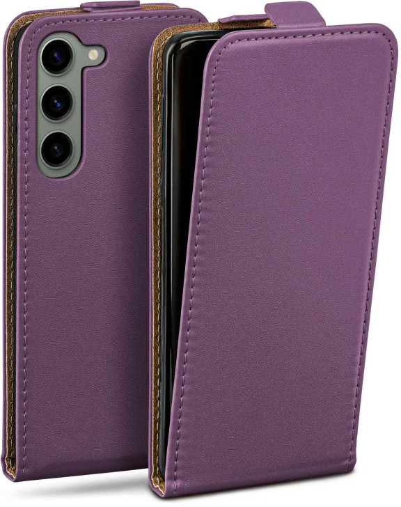 moex Flip Case Samsung Galaxy S23 Klapphülle Leder Optik – Weiteres Produktbild 1 moex Flip Case Samsung Galaxy S23 Klapphülle Leder Optik – Weiteres Produktbild 1