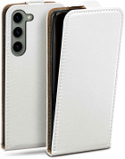 moex Flip Case Samsung Galaxy S23 Klapphülle Leder Optik – Weiteres Produktbild 1