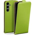 moex Flip Case Samsung Galaxy S24 Klapphülle Leder Optik – Weiteres Produktbild 1