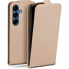 moex Flip Case Samsung Galaxy S25 Klapphülle Leder Optik – Weiteres Produktbild 1