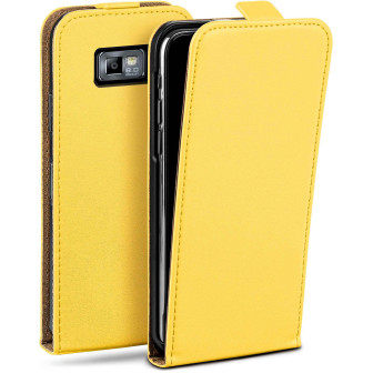 moex Flip Case Samsung Galaxy S2 Plus Klapphülle Leder Optik – Acid-Yellow moex Flip Case Samsung Galaxy S2 Plus Klapphülle Leder Optik – Acid-Yellow