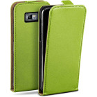 moex Flip Case Samsung Galaxy S2 Plus Klapphülle Leder Optik – Weiteres Produktbild 1
