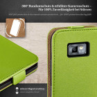 moex Flip Case Samsung Galaxy S2 Plus Klapphülle Leder Optik – Weiteres Produktbild 3