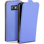 moex Flip Case Samsung Galaxy S2 Plus Klapphülle Leder Optik – Produktbild 1