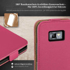 moex Flip Case Samsung Galaxy S2 Plus Klapphülle Leder Optik – Weiteres Produktbild 3