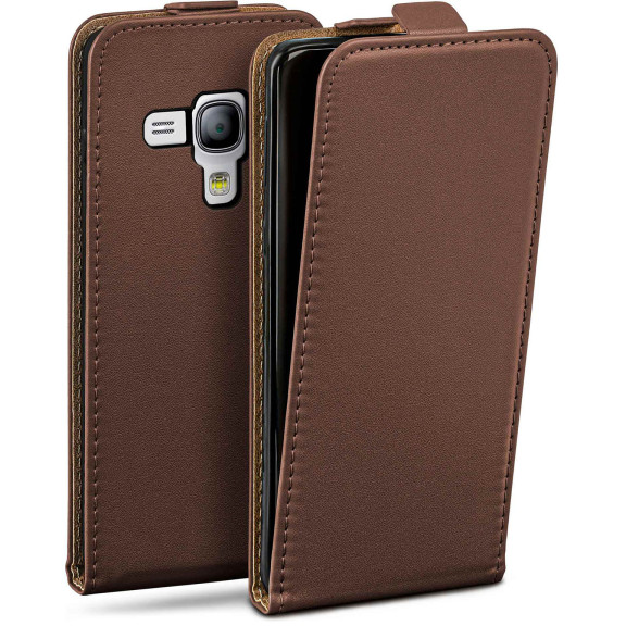 moex Flip Case Samsung Galaxy S3 Mini Klapphülle Leder Optik – Weiteres Produktbild 1