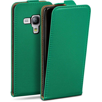 moex Flip Case Samsung Galaxy S3 Mini Klapphülle Leder Optik – Emerald-Green moex Flip Case Samsung Galaxy S3 Mini Klapphülle Leder Optik – Emerald-Green
