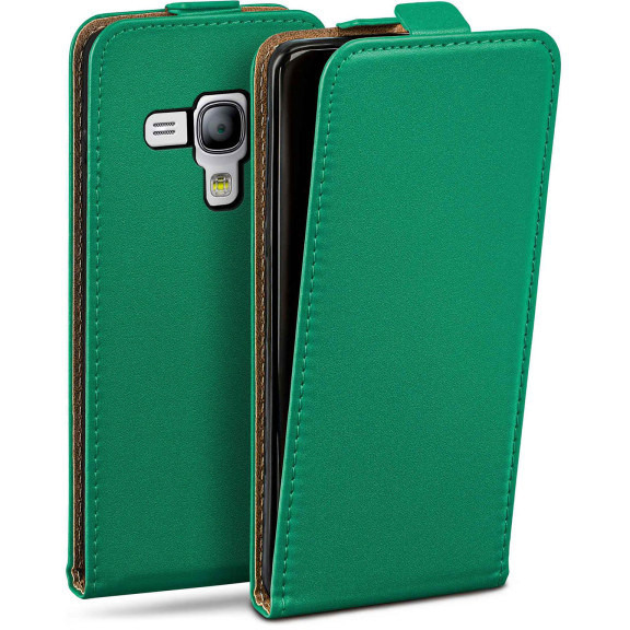 moex Flip Case Samsung Galaxy S3 Mini Klapphülle Leder Optik – Weiteres Produktbild 1