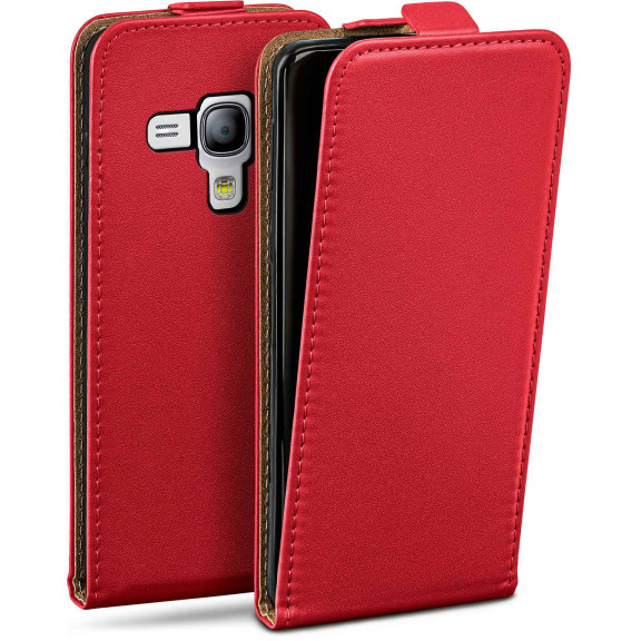 moex Flip Case Samsung Galaxy S3 Mini Klapphülle Leder Optik – Weiteres Produktbild 1