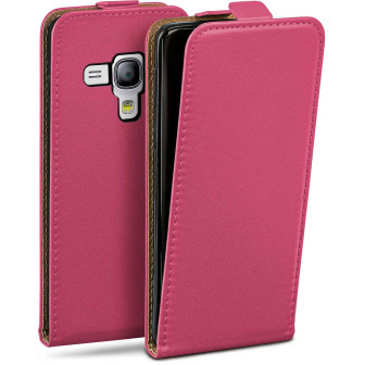 moex Flip Case Samsung Galaxy S3 Mini Klapphülle Leder Optik – Berry-Fuchsia moex Flip Case Samsung Galaxy S3 Mini Klapphülle Leder Optik – Berry-Fuchsia