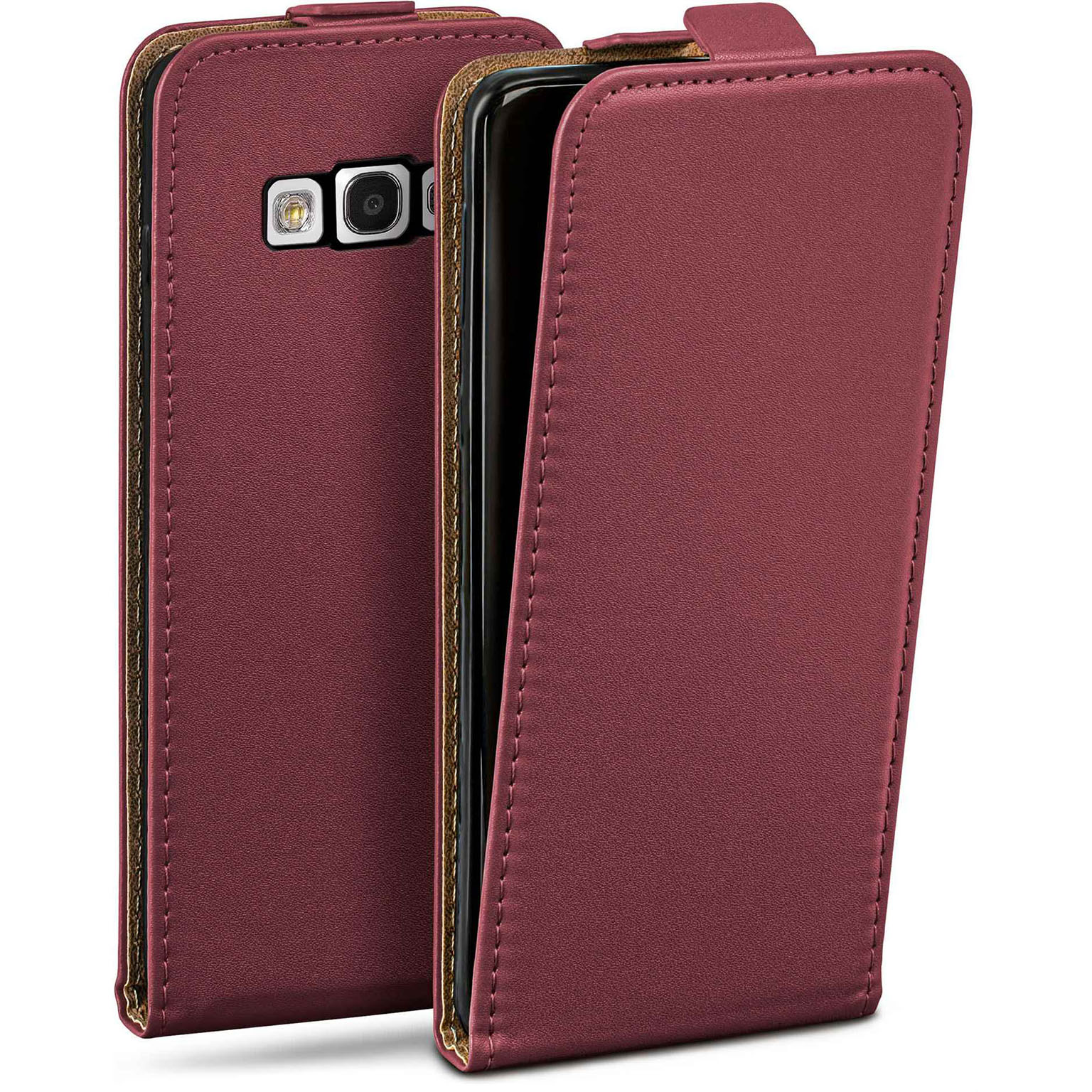moex Flip Case Samsung Galaxy S3 Klapphülle Leder Optik – Weiteres Produktbild 1
