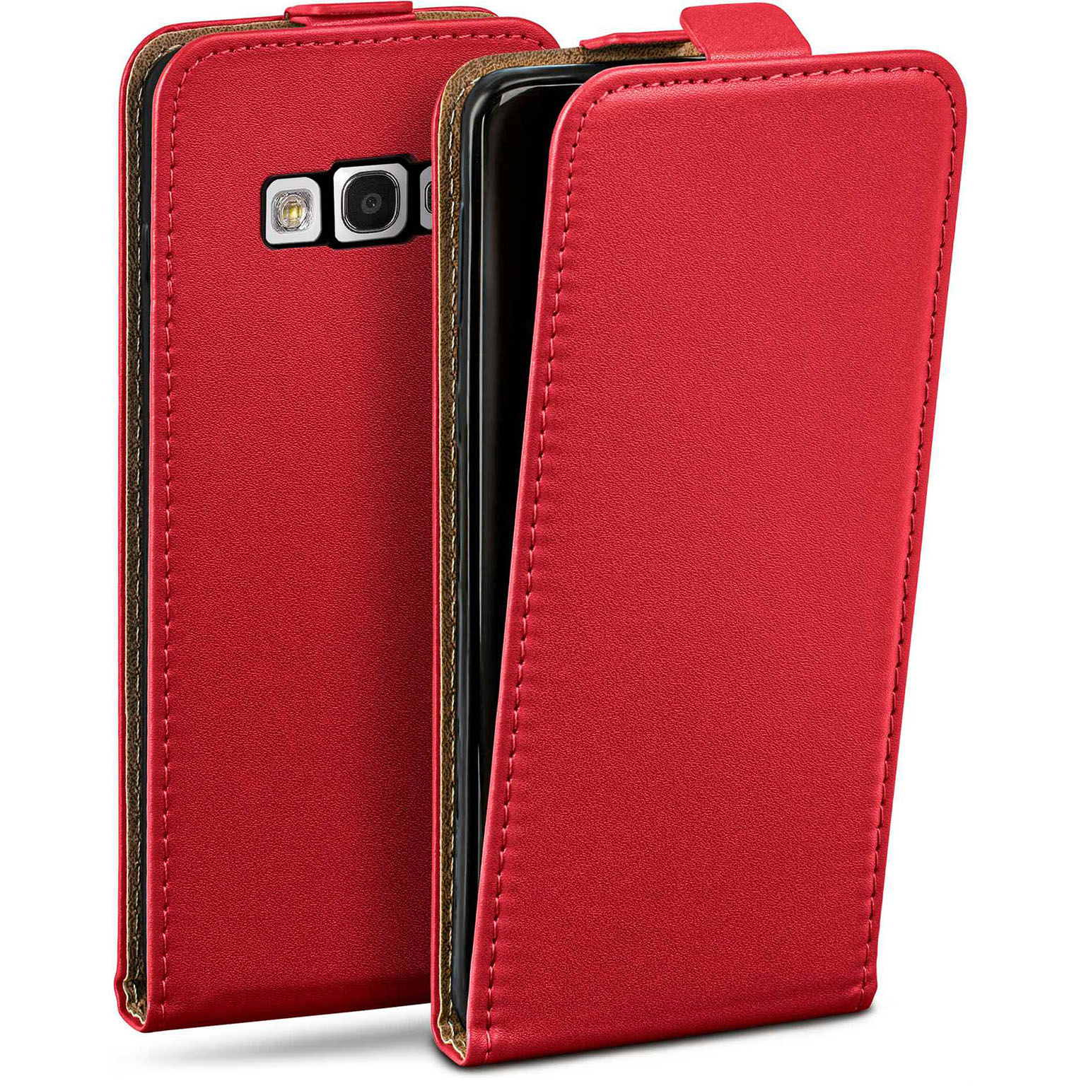 moex Flip Case Samsung Galaxy S3 Klapphülle Leder Optik – Weiteres Produktbild 1