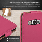 moex Flip Case Samsung Galaxy S3 Klapphülle Leder Optik – Weiteres Produktbild 3