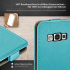 moex Flip Case Samsung Galaxy S3 Klapphülle Leder Optik – Weiteres Produktbild 3