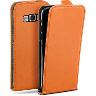moex moex Flip Case Samsung Galaxy S3 Neo Klapphülle Leder Optik – Canyon-Orange