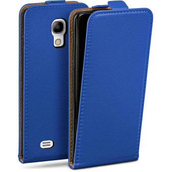 moex Flip Case Samsung Galaxy S4 Mini Klapphülle Leder Optik – Royal-Blue moex Flip Case Samsung Galaxy S4 Mini Klapphülle Leder Optik – Royal-Blue