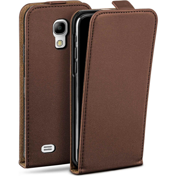 moex Flip Case Samsung Galaxy S4 Mini Klapphülle Leder Optik – Weiteres Produktbild 1