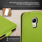moex Flip Case Samsung Galaxy S4 Mini Klapphülle Leder Optik – Weiteres Produktbild 3