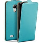 moex Flip Case Samsung Galaxy S4 Mini Klapphülle Leder Optik – Weiteres Produktbild 1