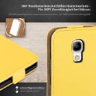 moex Flip Case Samsung Galaxy S4 Klapphülle Leder Optik – Produktbild 3