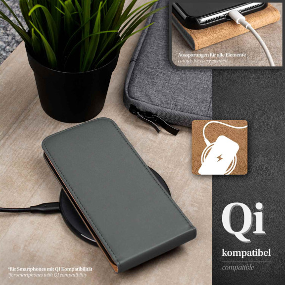 moex Flip Case Samsung Galaxy S4 Klapphülle Leder Optik – Weiteres Produktbild 6