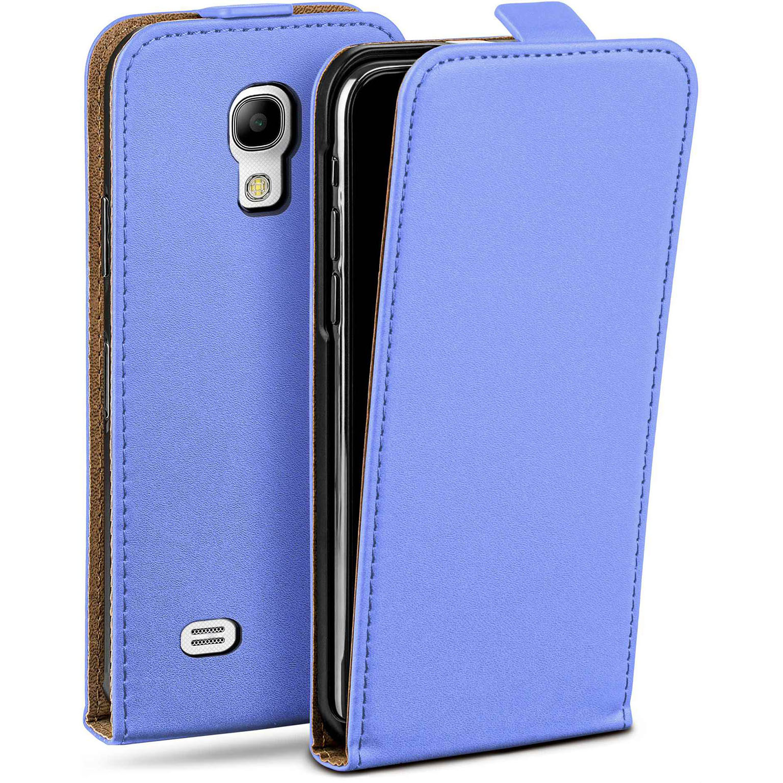 moex Flip Case Samsung Galaxy S4 Klapphülle Leder Optik Hauptbild