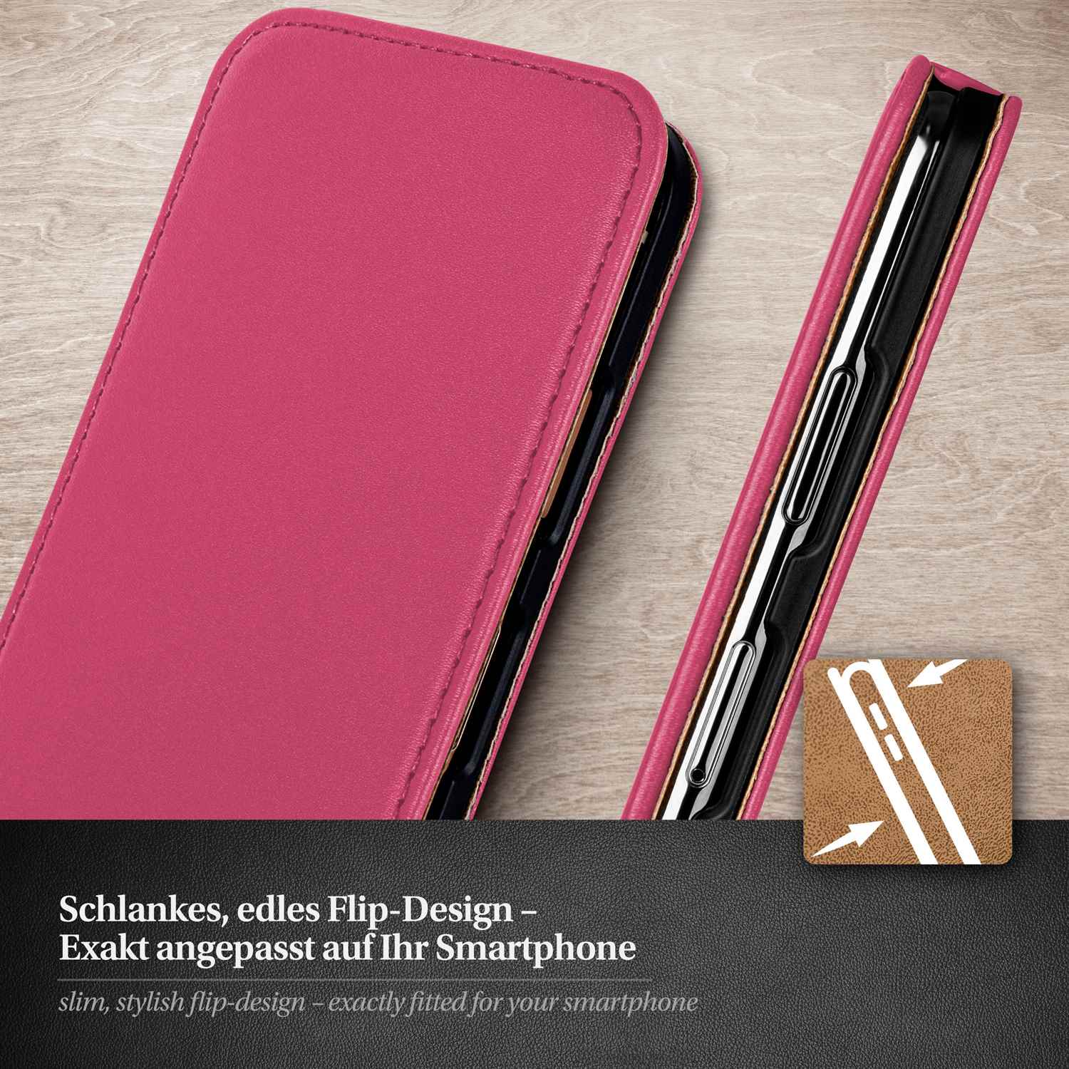 moex Flip Case Samsung Galaxy S4 Klapphülle Leder Optik – Weiteres Produktbild 1
