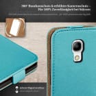 moex Flip Case Samsung Galaxy S4 Klapphülle Leder Optik – Weiteres Produktbild 3