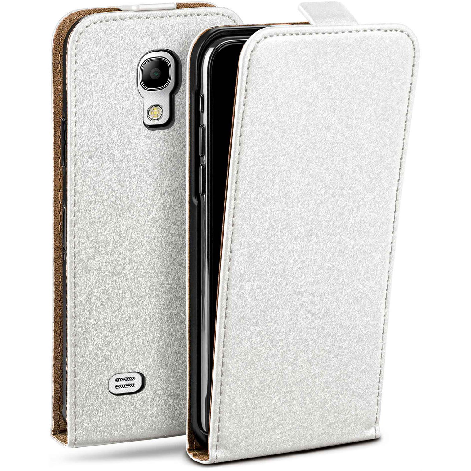 moex Flip Case Samsung Galaxy S4 Klapphülle Leder Optik Hauptbild