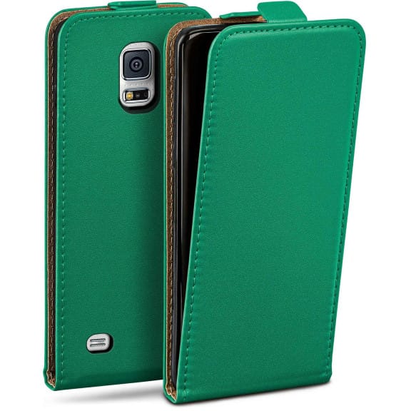 moex Flip Case Samsung Galaxy S5 Mini Klapphülle Leder Optik – Weiteres Produktbild 1 moex Flip Case Samsung Galaxy S5 Mini Klapphülle Leder Optik – Weiteres Produktbild 1