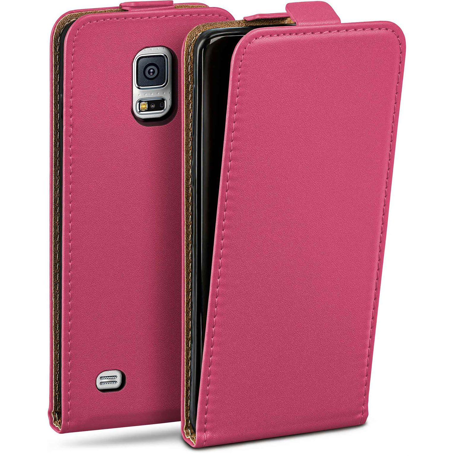 moex Flip Case Samsung Galaxy S5 Mini Klapphülle Leder Optik – Weiteres Produktbild 1 moex Flip Case Samsung Galaxy S5 Mini Klapphülle Leder Optik – Weiteres Produktbild 1