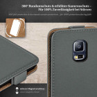 moex Flip Case Samsung Galaxy S5 Klapphülle Leder Optik – Weiteres Produktbild 3