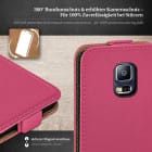 moex Flip Case Samsung Galaxy S5 Neo Klapphülle Leder Optik – Produktbild 3