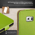 moex Flip Case Samsung Galaxy S6 Klapphülle Leder Optik – Weiteres Produktbild 3