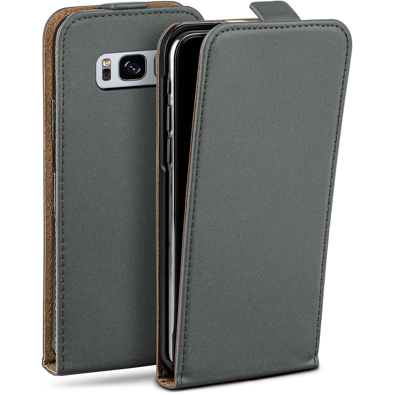 moex Flip Case Samsung Galaxy S8 Plus Klapphülle Leder Optik – Weiteres Produktbild 1 moex Flip Case Samsung Galaxy S8 Plus Klapphülle Leder Optik – Weiteres Produktbild 1